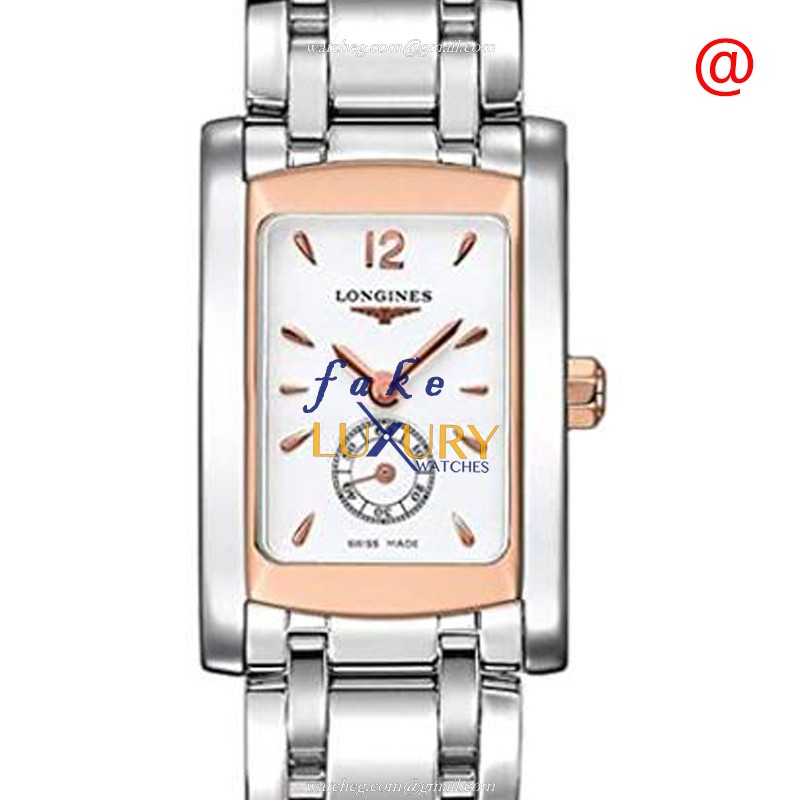 Longines L5.155.5.18.6 DOLCE VITA Quartz Rose Gold & Steel Automatic Replica Watch - Luxury Replica Watch