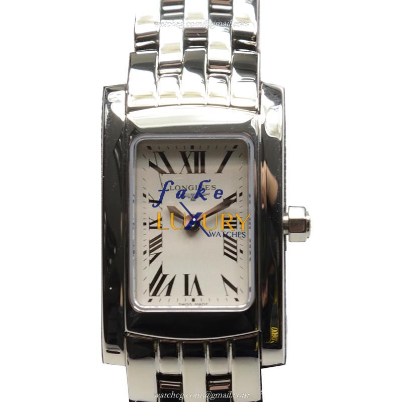 Longines L5.158.4.71.6 Replica Watch, DOLCE VITA Quartz, Silver Dial Stainless Steel Case and