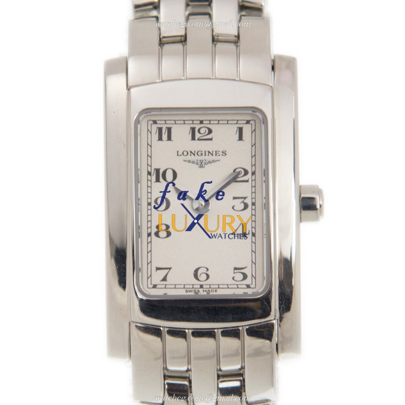 Longines L5.158.4.73.6 | Dolce Vita Quartz Silver Dial Stainless Steel Replica Watch - Luxury Replica Watch