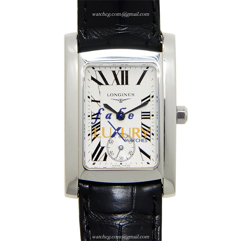 Longines L5.502.4.71.2 Dolce Vita Replica Watch, Quartz Movement, White Dial, Steel Case