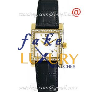 Longines L5.503.7.16.2 Quartz 18kt Yellow Gold Replica Watch, Luxury Swiss Clone, L5.503.7.16.2