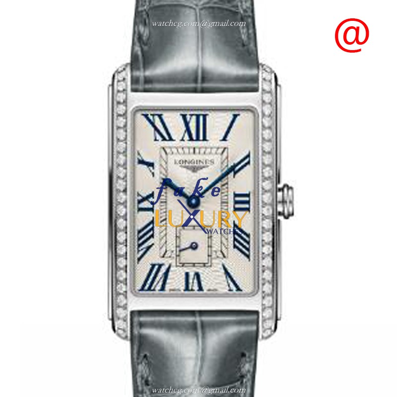 Longines L5.512.0.71.3 Replica Watch, Silver Dial, Stainless Steel & Diamonds Case, Quartz Movement
