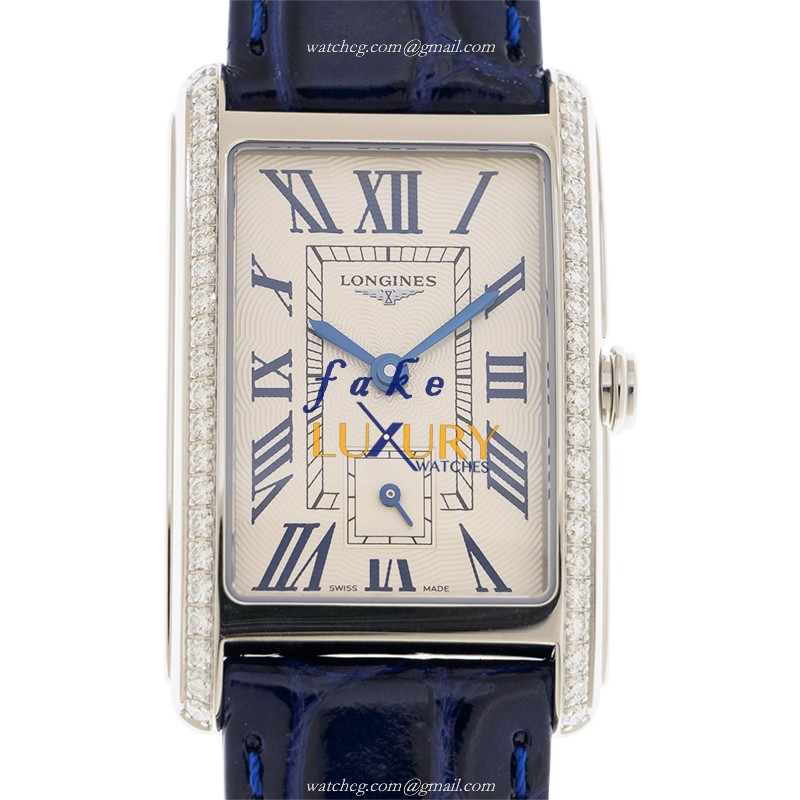 Longines L5.512.0.71.7 Dolce Vita Quartz Stainless Steel & Diamonds Replica Watch - L5.512.0.71.7 - Luxury Replica Watch