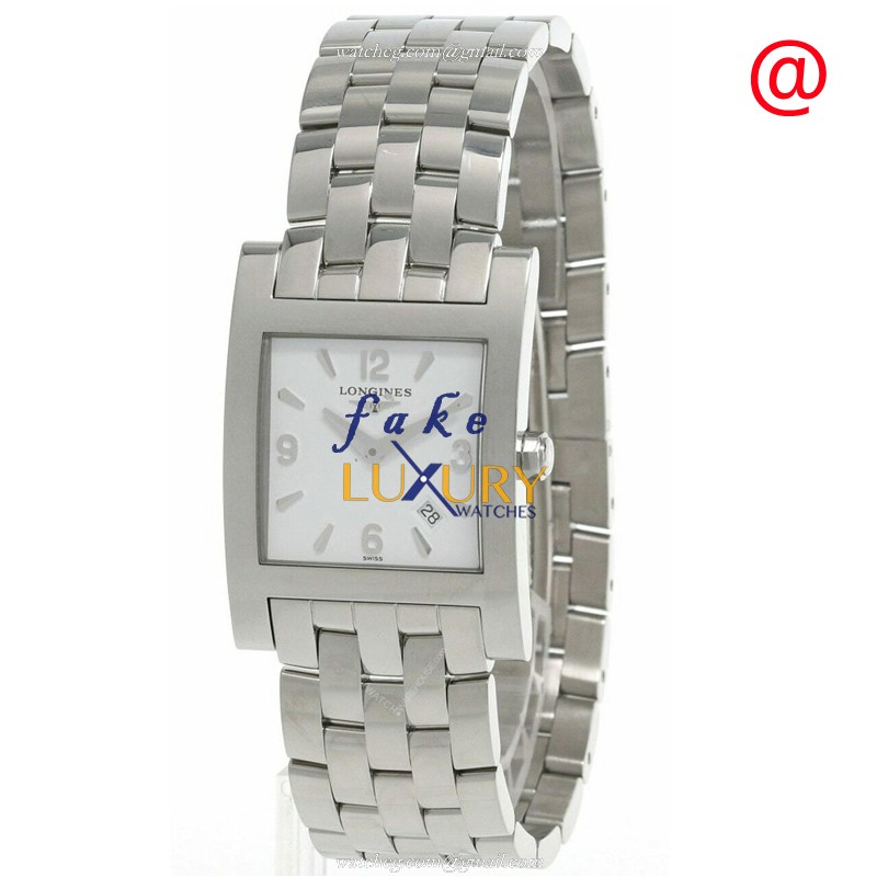 Longines L5.667.4.75.6 - Replica Watch - Dolce Vita - Quartz - White Dial - Stainless Steel