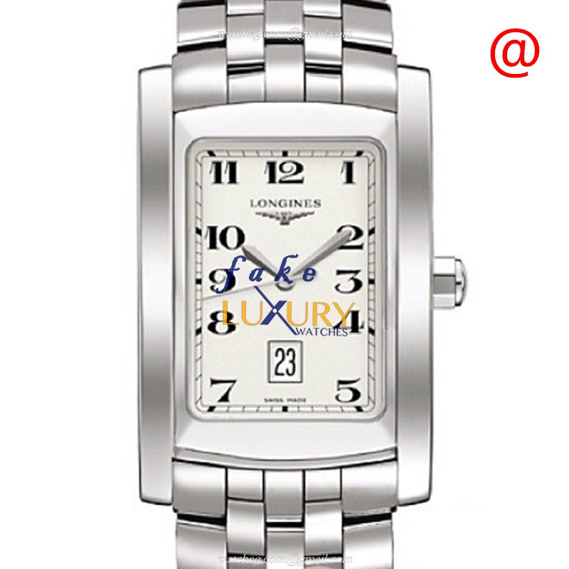 Longines L5.686.4.73.6 Replica Dolce Vita Watch - Swiss Quartz, White Dial, Silver Steel Band - Luxury Replica Watch