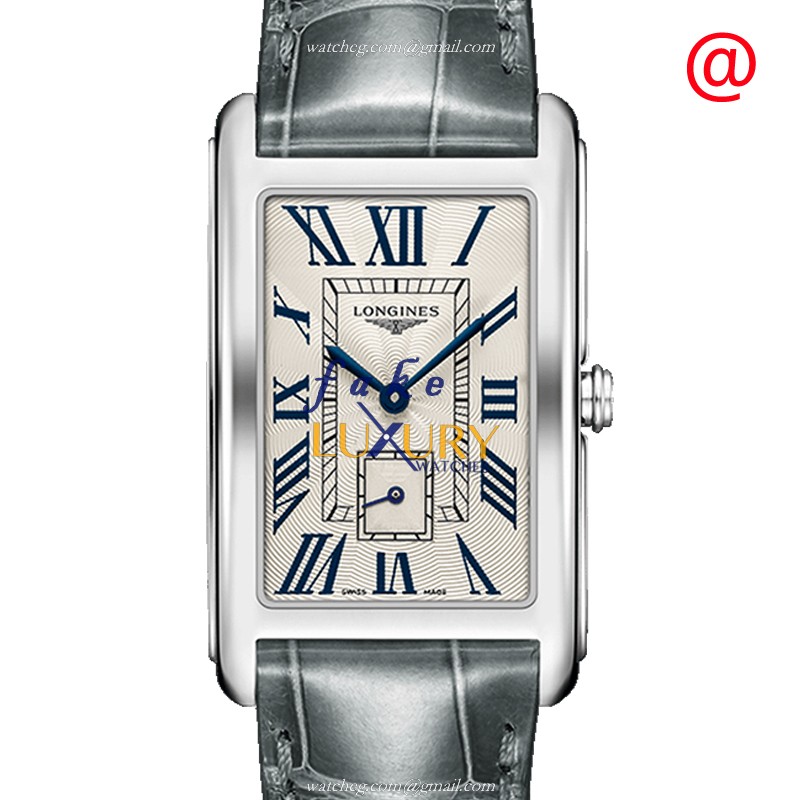 - LONGINES-L5.755.4.71.3 DOLCE VITA Quartz Stainless Steel Replica Watch - Silver Dial & Grey - Luxury Replica Watch