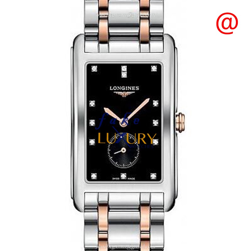 Longines L5.755.5.57.7 Dolce Vita Quartz Stainless Steel Watch - L5.755.5.57.7 - Automatic - Black - Luxury Replica Watch