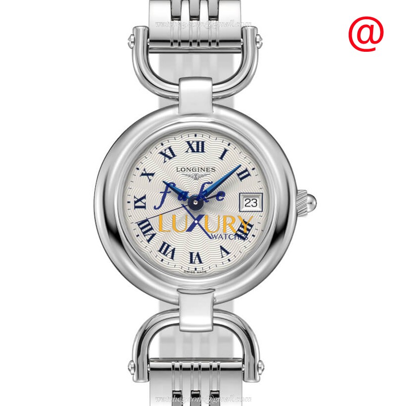 Longines L6.130.4.71.6 Replica Watch, Quartz Movement, Silver Dial, Stainless Steel Bracelet