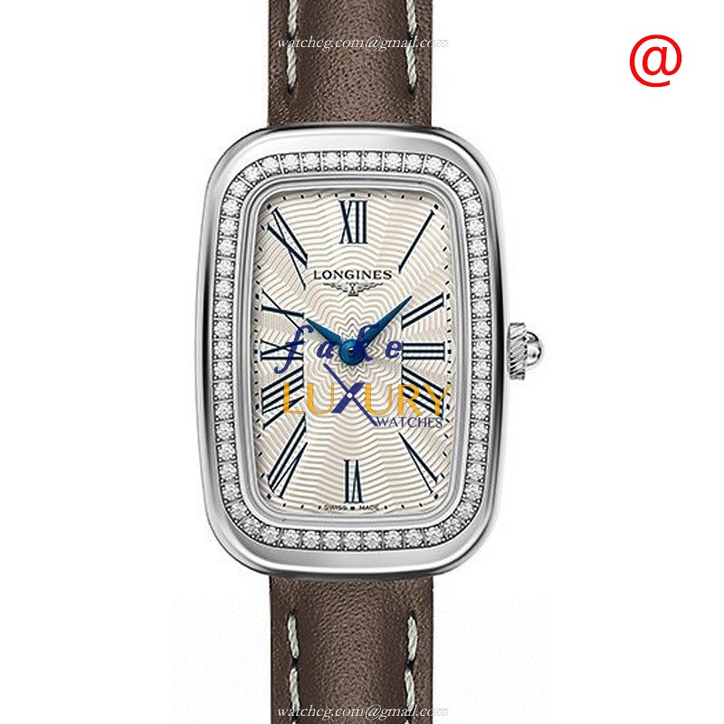 Longines L6.140.0.71.2 EQUESTRIAN Quartz Stainless Steel & Diamonds Replica Watch - L6.140.0.71.2 - Luxury Replica Watch