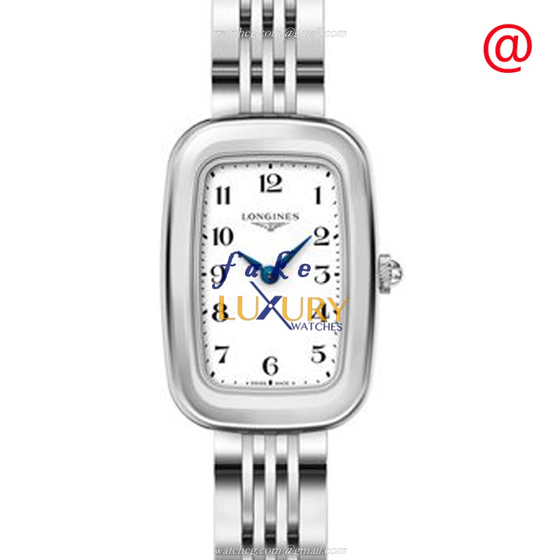 Longines L6.140.4.13.6 Replica Watch, Swiss Quartz, Stainless Steel Case, Silver Dial & Band