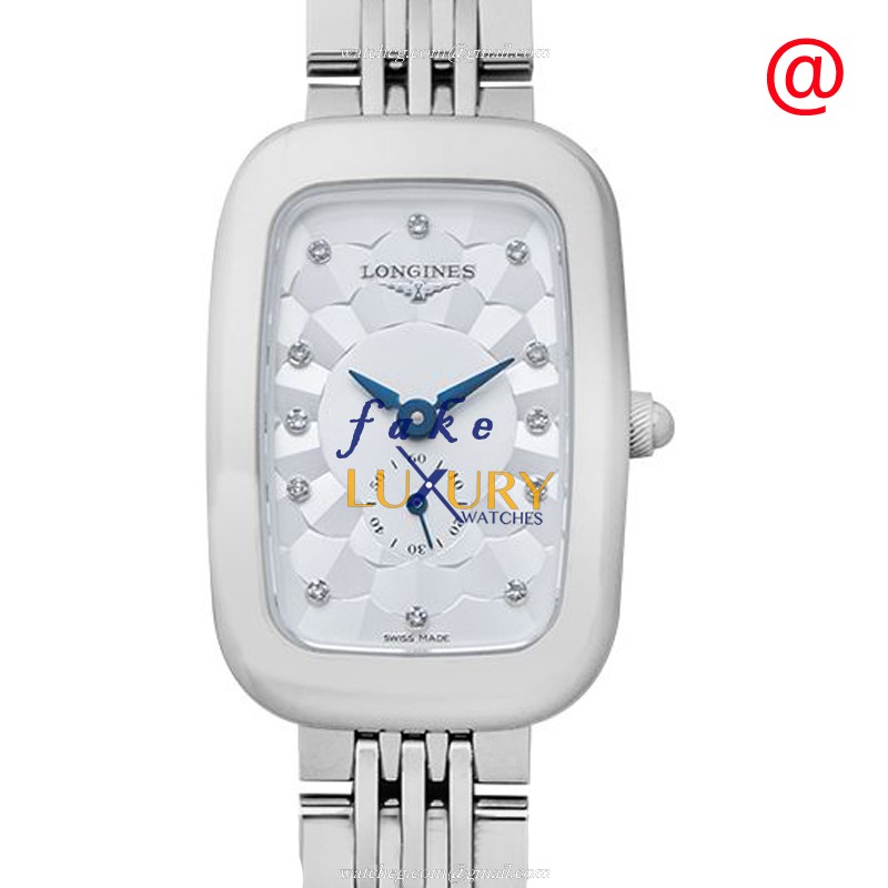 Longines L6.141.4.77.6 EQUESTRIAN Quartz | Yellow Dial | Silver Strap Replica Watch - Luxury Replica Watch