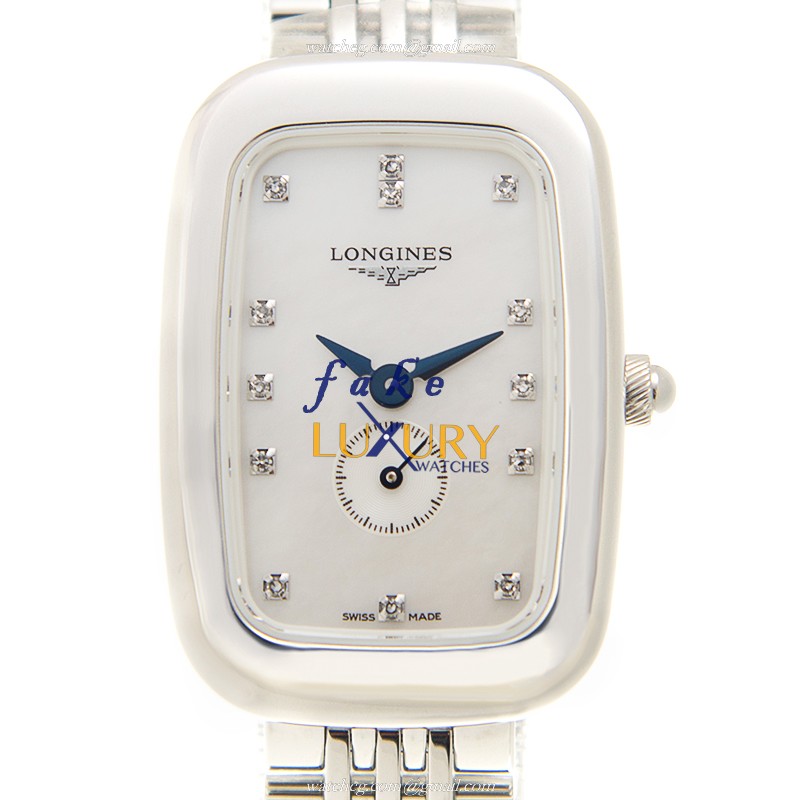 Longines L6.141.4.87.6 EQUESTRIAN Replica Watch Quartz White Dial Stainless Steel Case Silver Strap