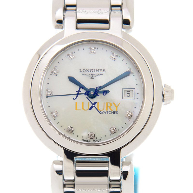 Longines L8.110.4.87.6 PRIMA LUNA Quartz Steel Case Replica Watch - Luxury Replica Watch