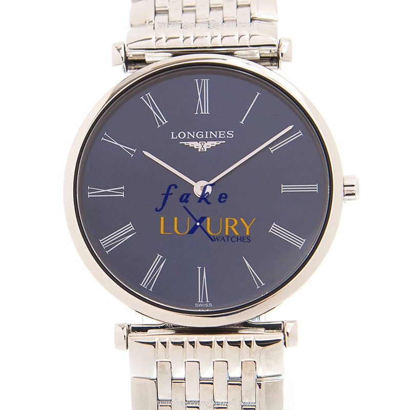 Longines La Grande Automatic L4.512.4.94.6 Blue Dial Stainless Steel Replica Watch