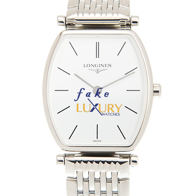 Longines La Grande L4.205.4.12.6 - Replica Watch - Quartz - White Dial - Steel Bracelet