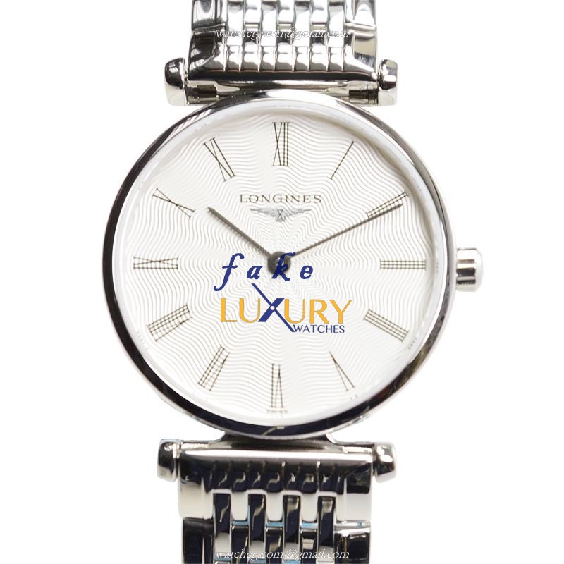 Longines La Grande L4.209.4.71.6 - Replica Watch - Quartz - White Dial - Stainless Steel