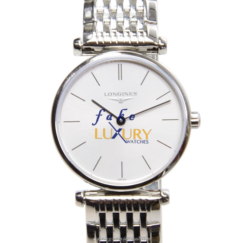 Longines La Grande L4.209.4.72.6 | Quartz | Stainless Steel | White Dial | Replica Watch