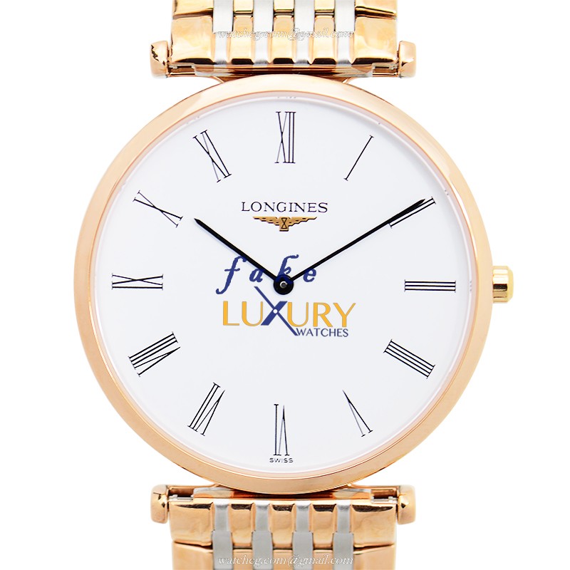 Longines La Grande L4.709.1.91.7 - Replica Watch - Quartz - 33mm PVD Gold - White Dial