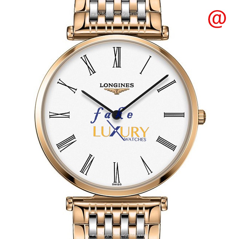 Longines La Grande Quartz L4.755.1.92.7 | Gold-Plated Steel | White Dial | Replica Watch