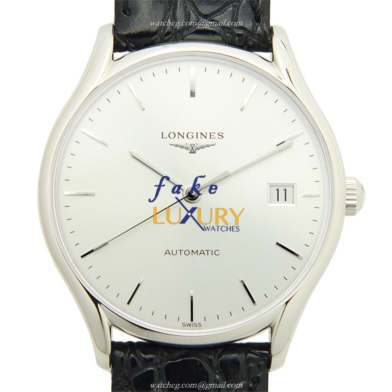 Longines Lyre L4.860.4.72.2 | Automatic | Stainless Steel | Silver Dial | Leather Strap | Replica