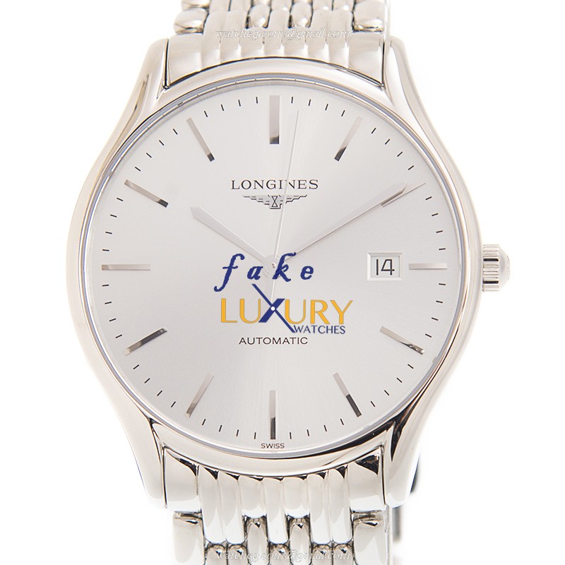 Longines Lyre L4.960.4.72.6 Replica Watch With Automatic Movement, Silver Dial, Steel Bracelet