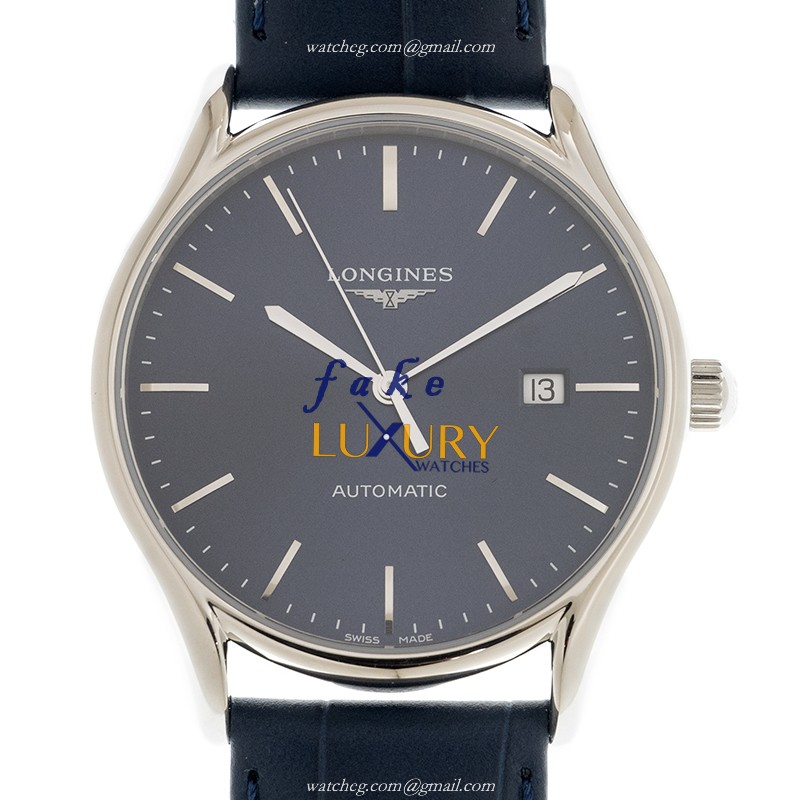 Longines Lyre L4.961.4.92.2 Replica Watch, Automatic Movement, Blue Dial, Leather Strap