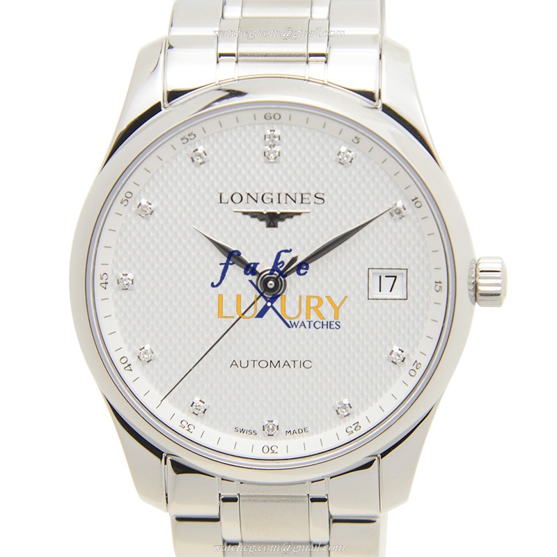 Longines Master L2.518.4.77.6 | Automatic | Silver Dial | Stainless Steel | Replica Watch
