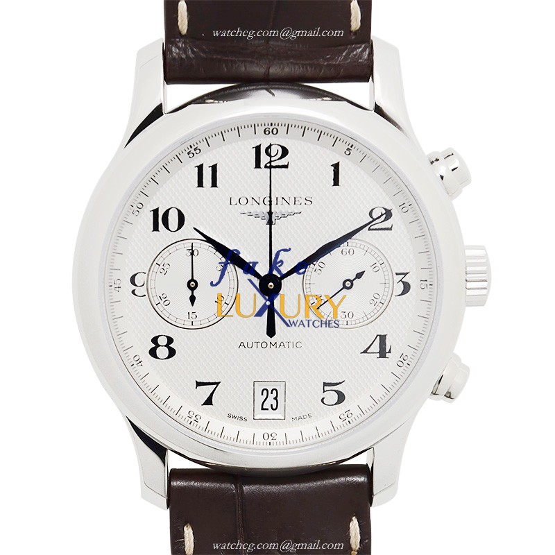 Longines Master L2.669.4.78.3 - Replica Watch - Automatic - 38.5mm Steel Case - Silver Dial