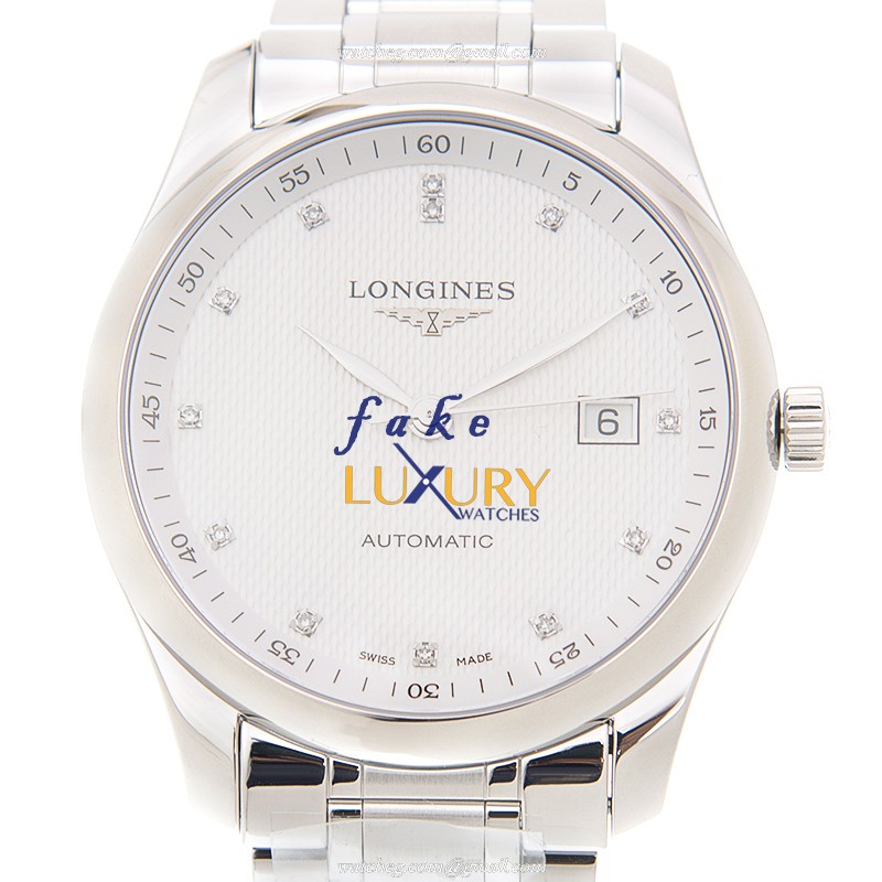 Longines Master L2.793.4.77.6 - Replica Watch - 40mm Automatic - White Dial Steel Bracelet