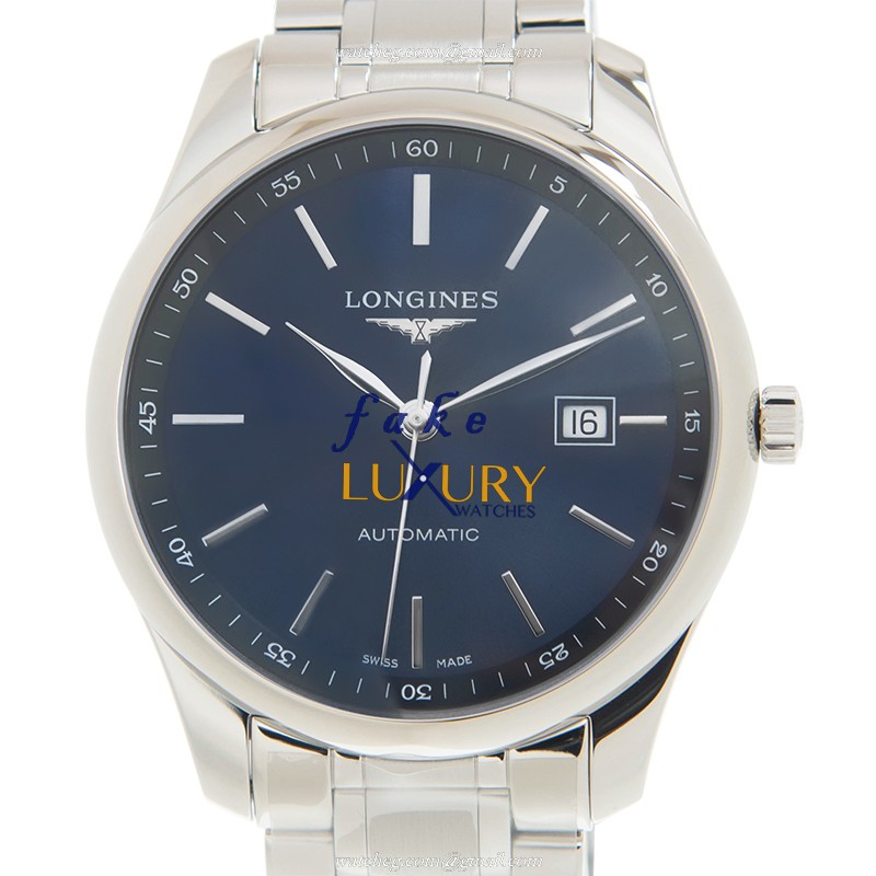 Longines Master L2.893.4.92.6 Replica Watch Automatic Blue Dial Steel Case 42mm