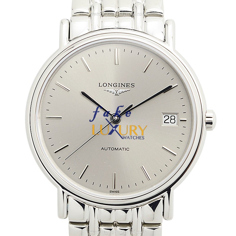 Longines PRESENCE L4.821.4.72.6 - Replica Watch - Automatic - Silver Dial - Stainless Steel Case