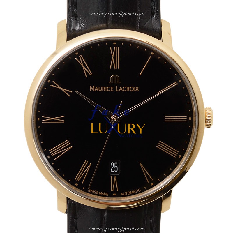 Maurice Lacroix Les Classiques LC6007-PG101-310 | Automatic | 18kt Rose Gold | Replica Watch - Luxury Replica Watch