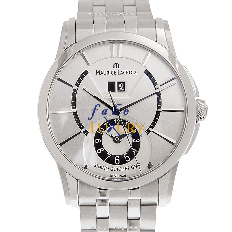 Maurice Lacroix PT6238-SS002-130 Pontos Replica Watch, Silver Dial, Steel Case, Automatic - Luxury Replica Watch