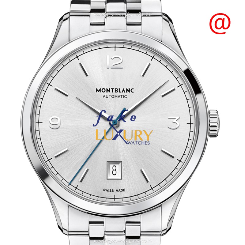 Mont Blanc Heritage 112532 Automatic Silver Dial Stainless Steel Replica Watch - Luxury Replica Watch