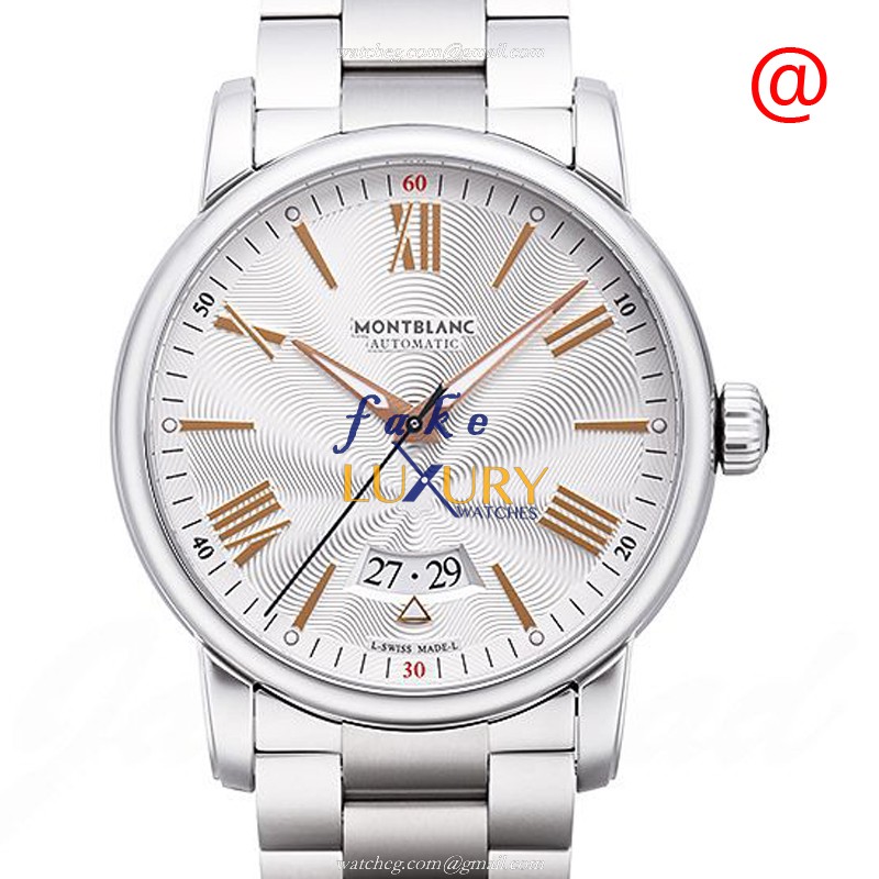 Mont Blanc 114852 4810 Automatic Stainless Steel Silver Dial Replica Watch - Luxury Replica Watch