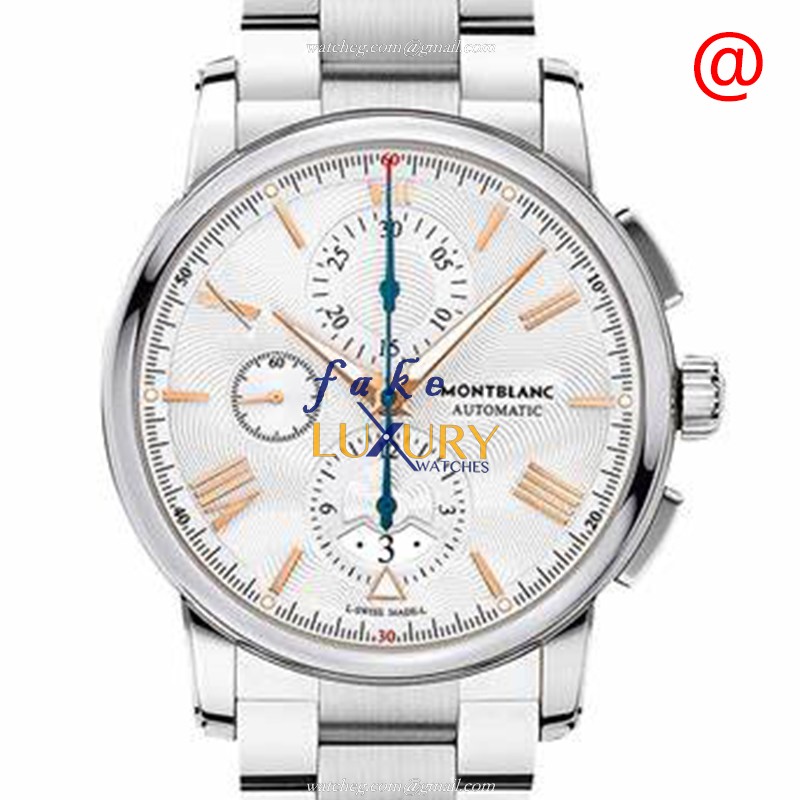 114856 - Mont Blanc 4810 Replica Watch - Automatic - Silver Dial - Stainless Steel - Luxury Replica Watch
