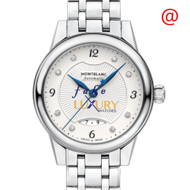 Mont Blanc BOHEME 116498 Automatic Stainless Steel White Dial Silver Strap Replica Watch - Luxury Replica Watch
