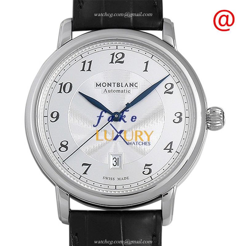 116511 - Mont Blanc Star Legacy Replica Watch Automatic Silver Dial Stainless Steel - Luxury Replica Watch