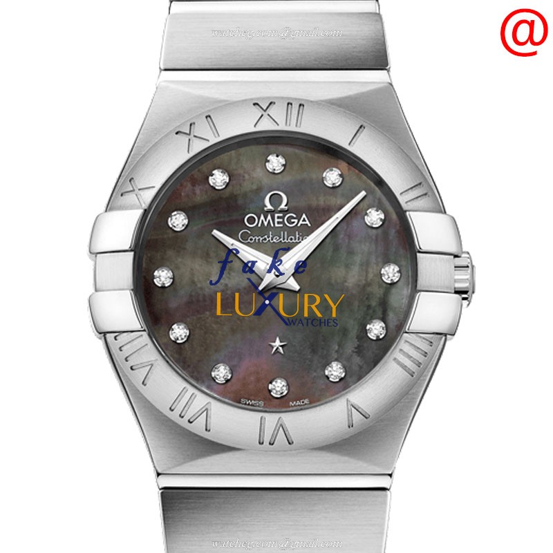 Omega 123.10.27.60.57.003 Constellation Auto Swiss Movement Stainless Steel Replica Watch - Luxury Replica Watch