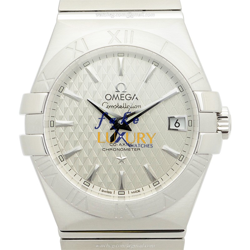 Omega 123.10.35.20.02.002 CONSTELLATION Automatic Stainless Steel Replica Watch - 35mm Silver Dial - Luxury Replica Watch