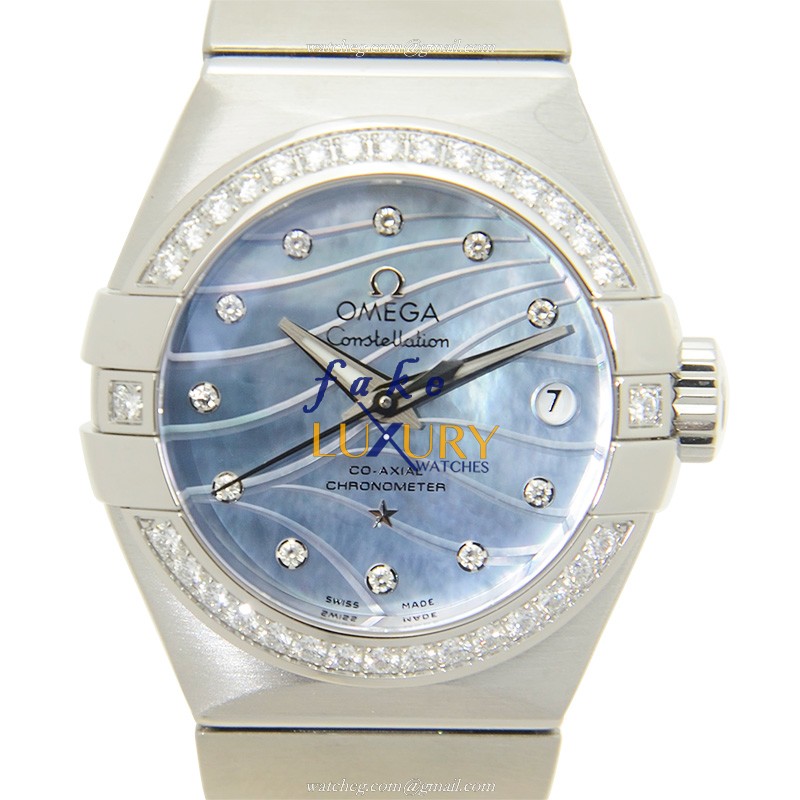 Omega 123.15.27.20.57.001 CONSTELLATION Auto Stainless Steel Replica Watch - Luxury Replica Watch