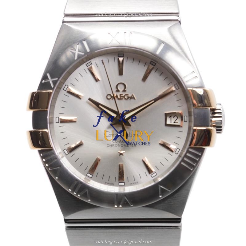 Omega 123.20.35.20.02.003 CONSTELLATION - Automatic - Stainless Steel Case - Replica Watch - 35mm - Luxury Replica Watch