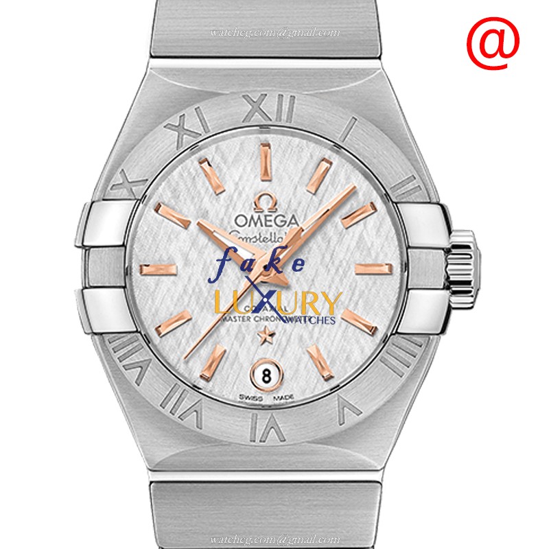 Omega 127.10.27.20.02.001 CONSTELLATION Automatic Steel | Silver Dial | 1:1 Clone Replica Watch - Luxury Replica Watch