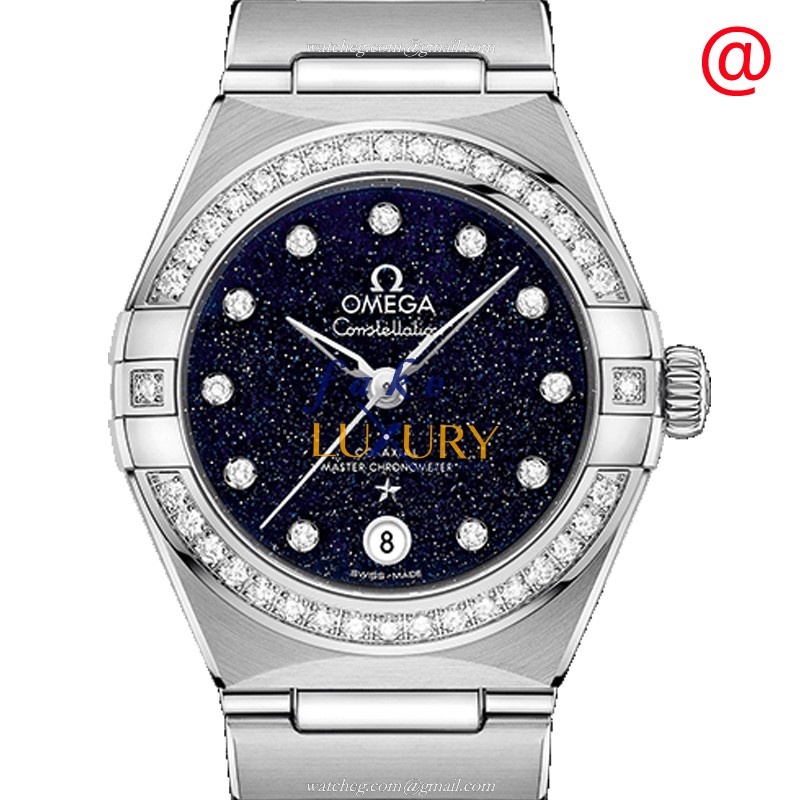 Omega 131.15.29.20.53.001 Automatic Stainless Steel & Diamond Bezel Replica Watch - Luxury Replica Watch