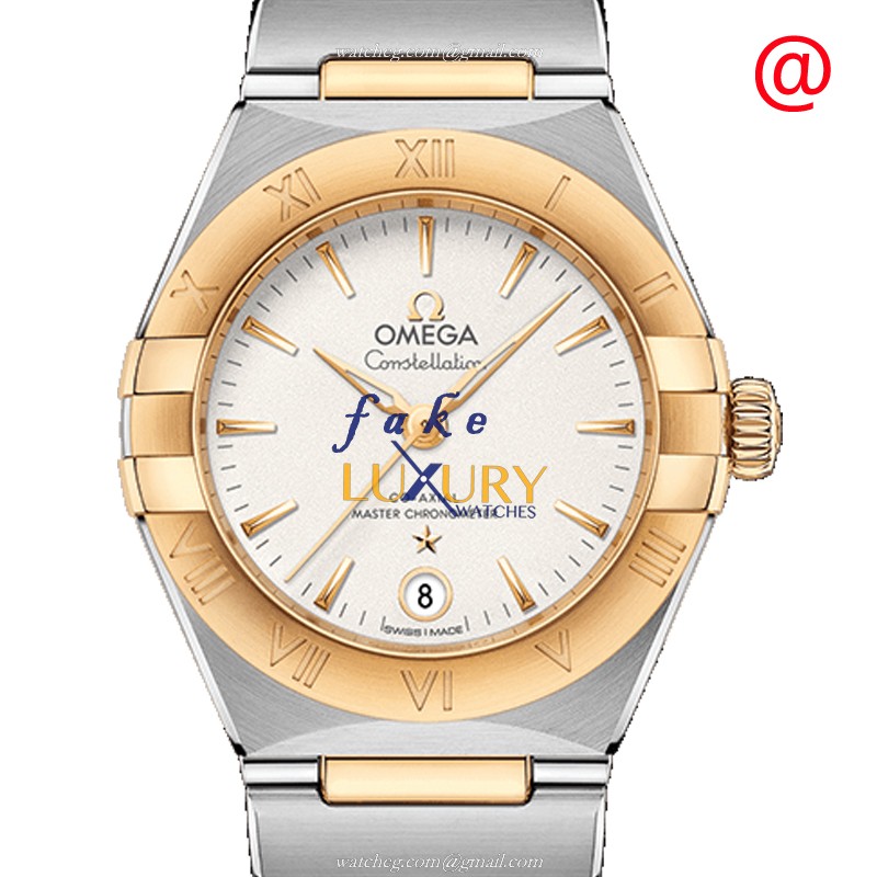 Omega 131.20.29.20.02.002 CONSTELLATION - Automatic - 18kt Gold & Steel Case - Replica Watch - Luxury Replica Watch