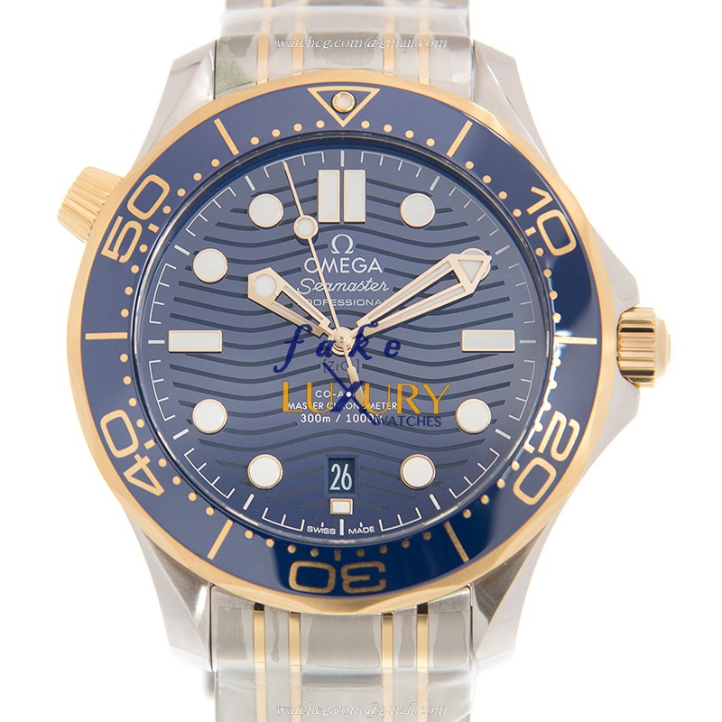 Omega 210.20.42.20.03.001 SEAMASTER - Automatic - 18kt Gold & Steel - Replica Watch - Luxury Replica Watch