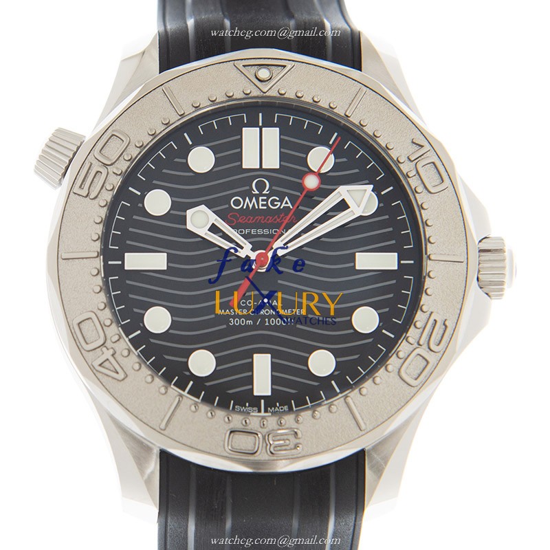 Omega SEAMASTER Automatic 42mm Stainless Steel Black Dial Replica Watch, Model 210.32.42.20.01.002 - Luxury Replica Watch