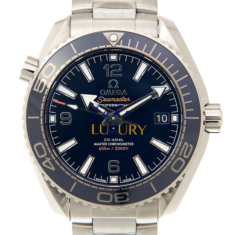Omega SEAMASTER 215.30.40.20.03.001 Automatic Stainless Steel Replica Watch, Blue Dial, Silver Strap - Luxury Replica Watch