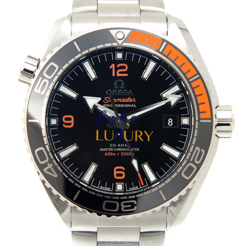 Omega 215.30.44.21.01.002 SEAMASTER - Automatic - Stainless Steel - Replica Watch - 43.5mm Black - Luxury Replica Watch