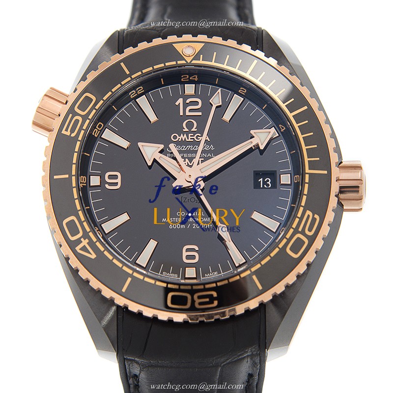 Omega 215.63.46.22.01.001 SEAMASTER Auto Ceramic Replica Watch - Swiss Movement, Black Dial & - Luxury Replica Watch